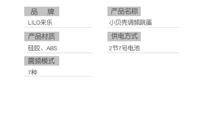 商品详情